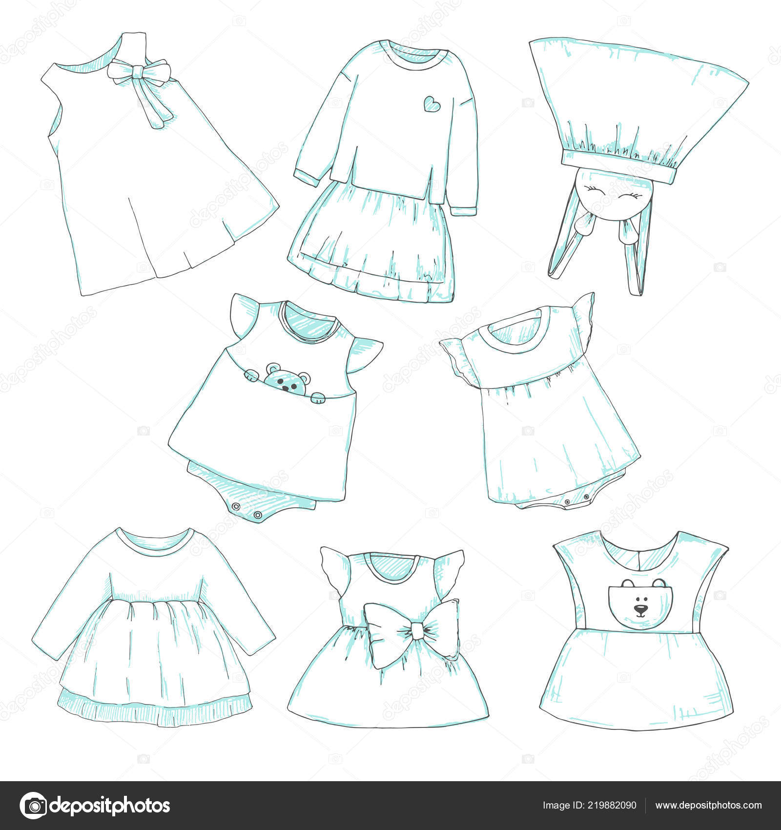 Vectores e ilustraciones de Ropa de ninos para descargar gratis