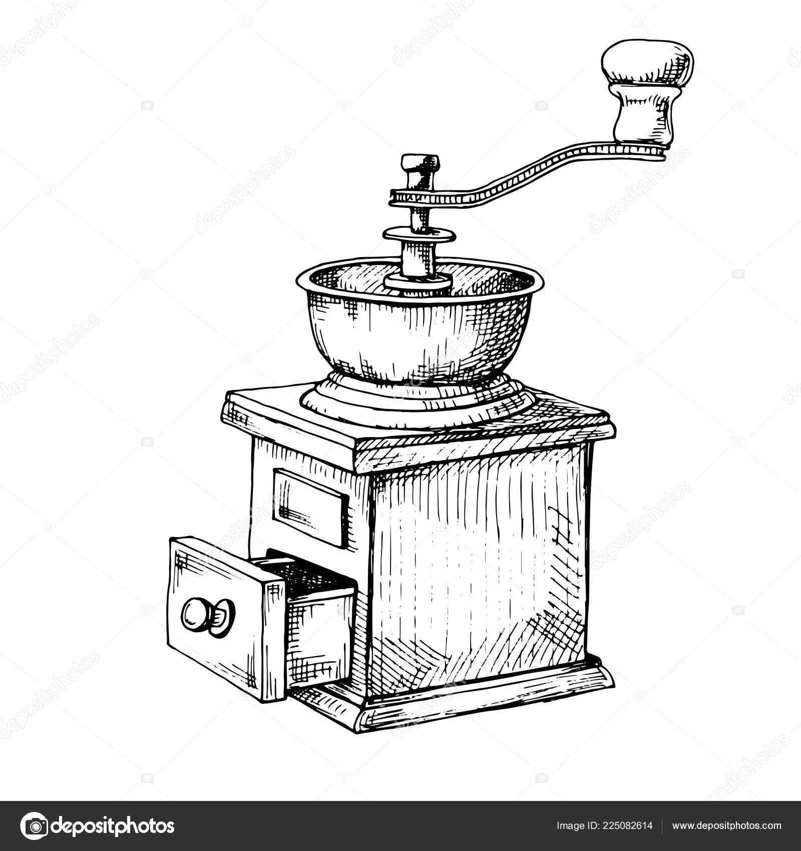 Free Free 185 Coffee Grinder Svg SVG PNG EPS DXF File