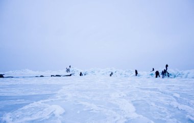 Dondurulmuş deniz - buz erimesi