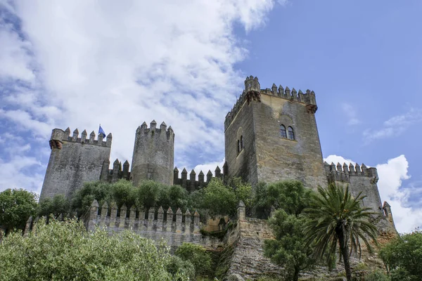 Κάστρο Του Almodovar Del Rio Κόρδοβα — Φωτογραφία Αρχείου