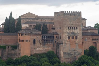 Granada, İspanya 'dan Alhambra