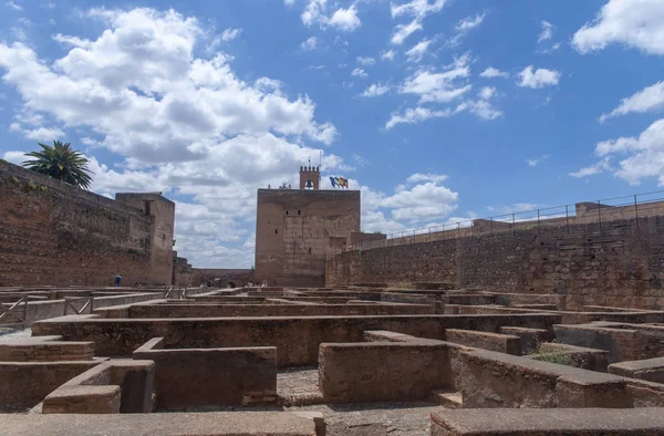 Nazari eski Alcazaba Alhambra, Granada, Andalucia