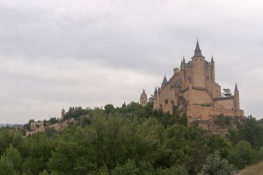 Segovia şehir, gerçek Alcazar, İspanya'nın anıtları