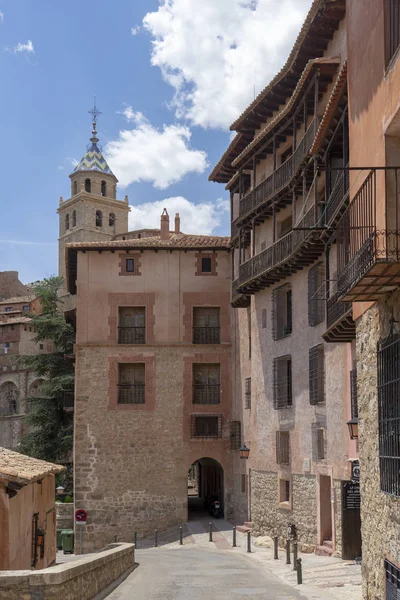 Aldeias medievais de Espanha, Albarracn, na província de Teruel — Fotografia de Stock