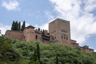 Granada, İspanya 'dan Alhambra