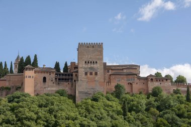 Granada, İspanya 'dan Alhambra
