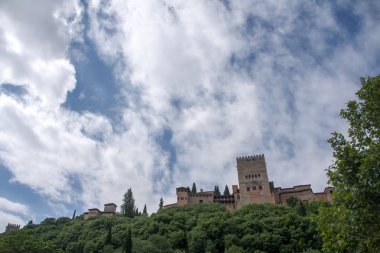 Granada, İspanya 'dan Alhambra
