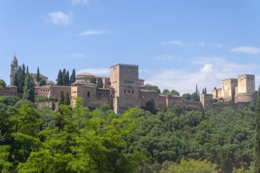 Granada, İspanya 'dan Alhambra