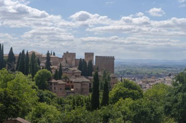 Granada, İspanya 'dan Alhambra