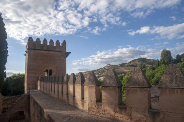 Granada, İspanya 'dan Alhambra