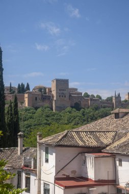 Granada, İspanya 'dan Alhambra