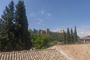 Granada, İspanya 'dan Alhambra