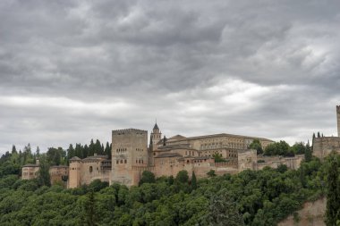 Granada, İspanya 'dan Alhambra