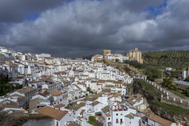 Towns in the province of Cdiz in Andalusia, Setenil de las Bodegas clipart