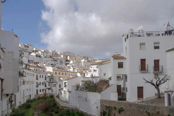 Towns Province Cdiz Andalusia Setenil Las Bodegas — Stock Photo, Image
