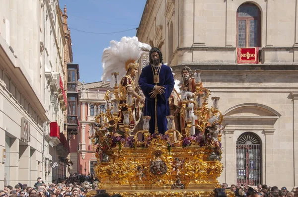 Братство Ісус Полон Сан Пабло Semana Санта Севільї — стокове фото