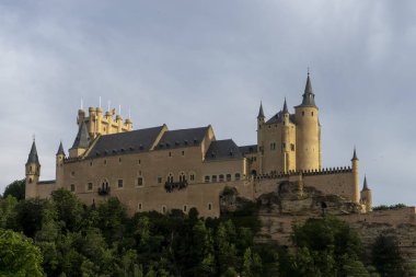 Segovia şehir, gerçek Alcazar, İspanya'nın anıtları