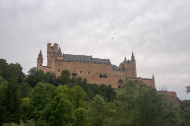 Segovia şehir, gerçek Alcazar, İspanya'nın anıtları
