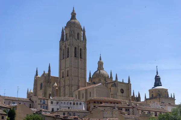 Katedra Santa Maria Segowii Hiszpania — Zdjęcie stockowe