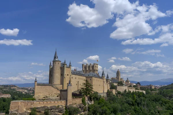 Monumenten Spanje Alcazar Van Segovia — Stockfoto