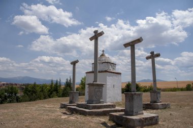 Güzel dolaşın ve anıtsal şehir Segovia, İspanya