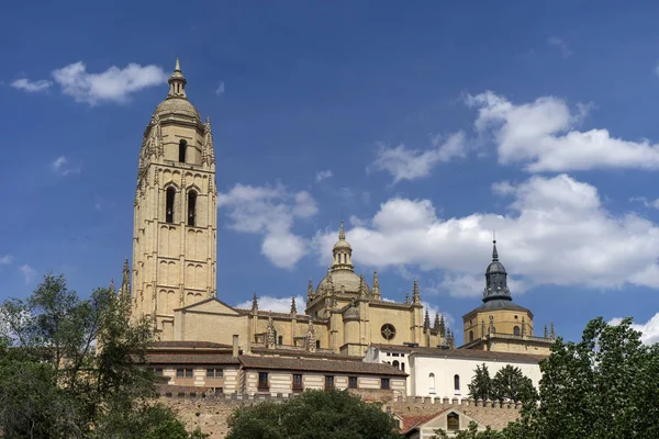 Kathedraal Van Santa Maria Segovia Spanje — Stockfoto