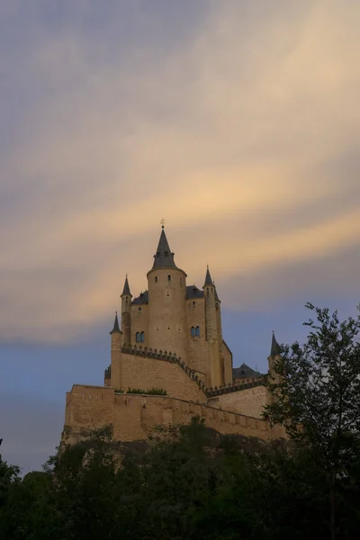 Památky Španělsku Alcazar Segovia — Stock fotografie