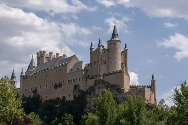 Monumenten Spanje Alcazar Van Segovia — Stockfoto