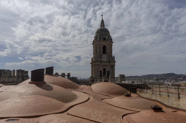 Igreja Catedral Encarnação Málaga Andaluzia — Fotografia de Stock