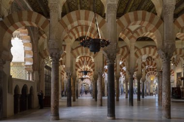 Cordoba, İspanya Camii katedral içinde