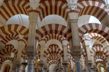 Cordoba, İspanya Camii katedral içinde