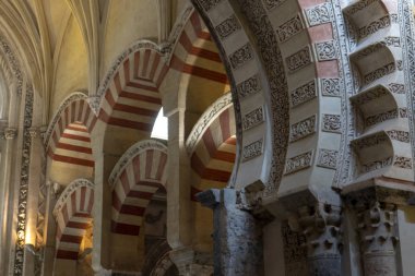 Cordoba, İspanya Camii katedral içinde