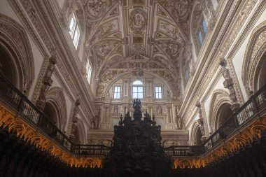 Cordoba, İspanya Camii katedral içinde