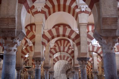 Cordoba, İspanya Camii katedral içinde