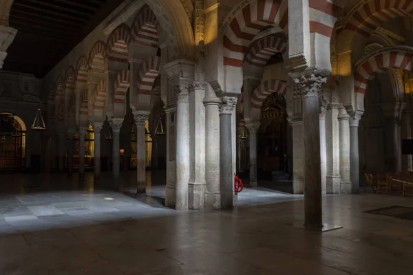 Всередині Собору Мечеть Кордова Іспанія — стокове фото