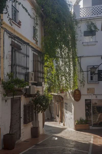 Calles Del Casco Antiguo Marbella Málaga — Foto de Stock