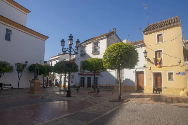 Gatorna Den Gamla Staden Marbella Malaga — Stockfoto