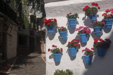 Marbella, Malaga eski kasaba sokaklarında