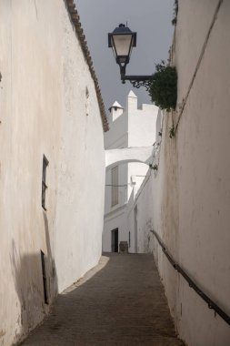 Caddesi Vejer de la Frontera ve Endülüs sözde beyaz kentlerinden biri