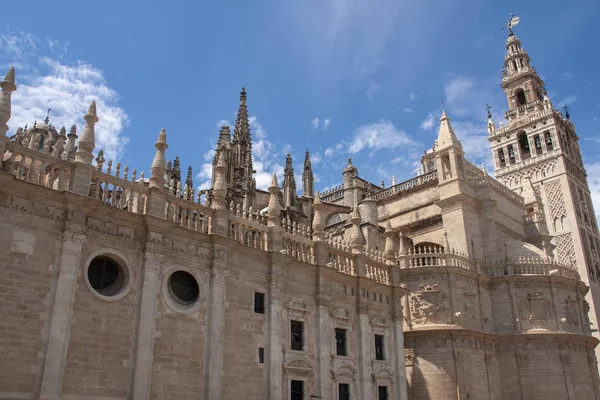 Catedral Metropolitana Santa Mara Van Het Hoofdkwartier Stad Sevilla Andalusië — Stockfoto