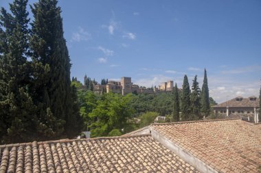 Granada La Alhambra şehrindeki anıtlar, İspanya