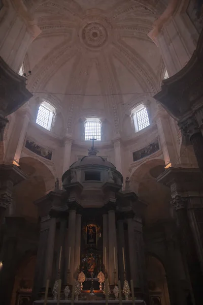 Cathedral Holy Cross Cadiz Andalusia — Stock Photo, Image