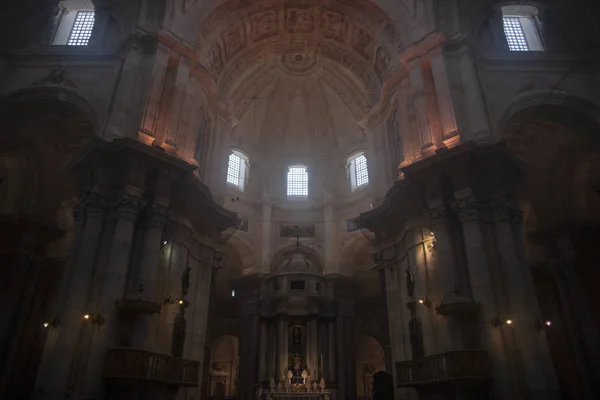 Cathedral Holy Cross Cadiz Andalusia — Stock Photo, Image