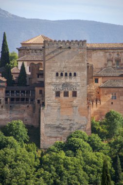 Granada, İspanya 'dan Alhambra