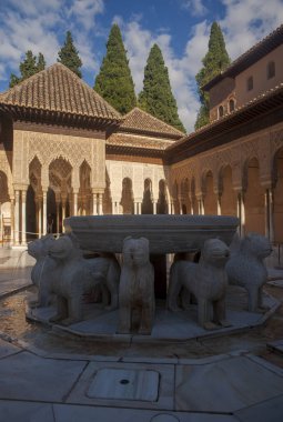 Granada, İspanya 'dan Alhambra