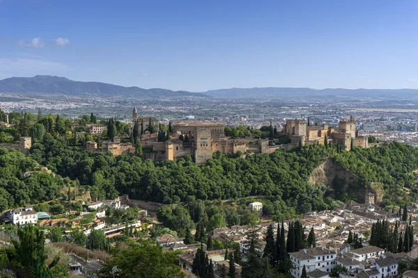 Granada Alhambra güzel Nasrid kalesi, Endülüs
