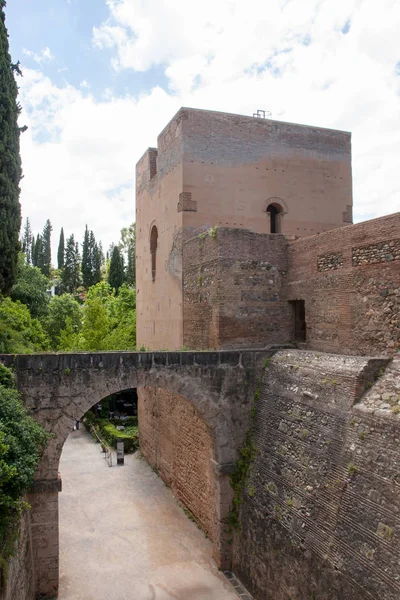 Alhambra Granada Spanyolország — Stock Fotó