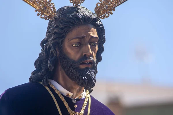 Semana Santa de Sevilla Jesús cautivo y rescatado — Foto de Stock