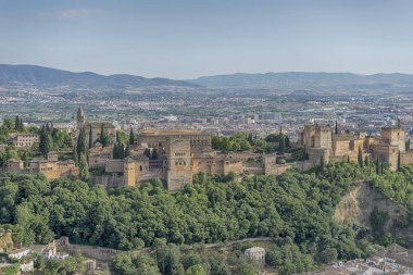 Granada, İspanya 'dan Alhambra