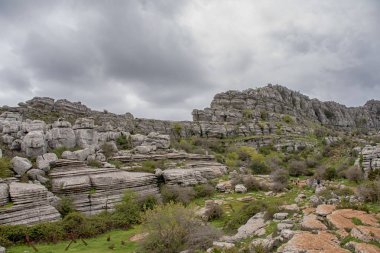 Endülüs, Malaga eyaletinde Antequera Torcal doğal site